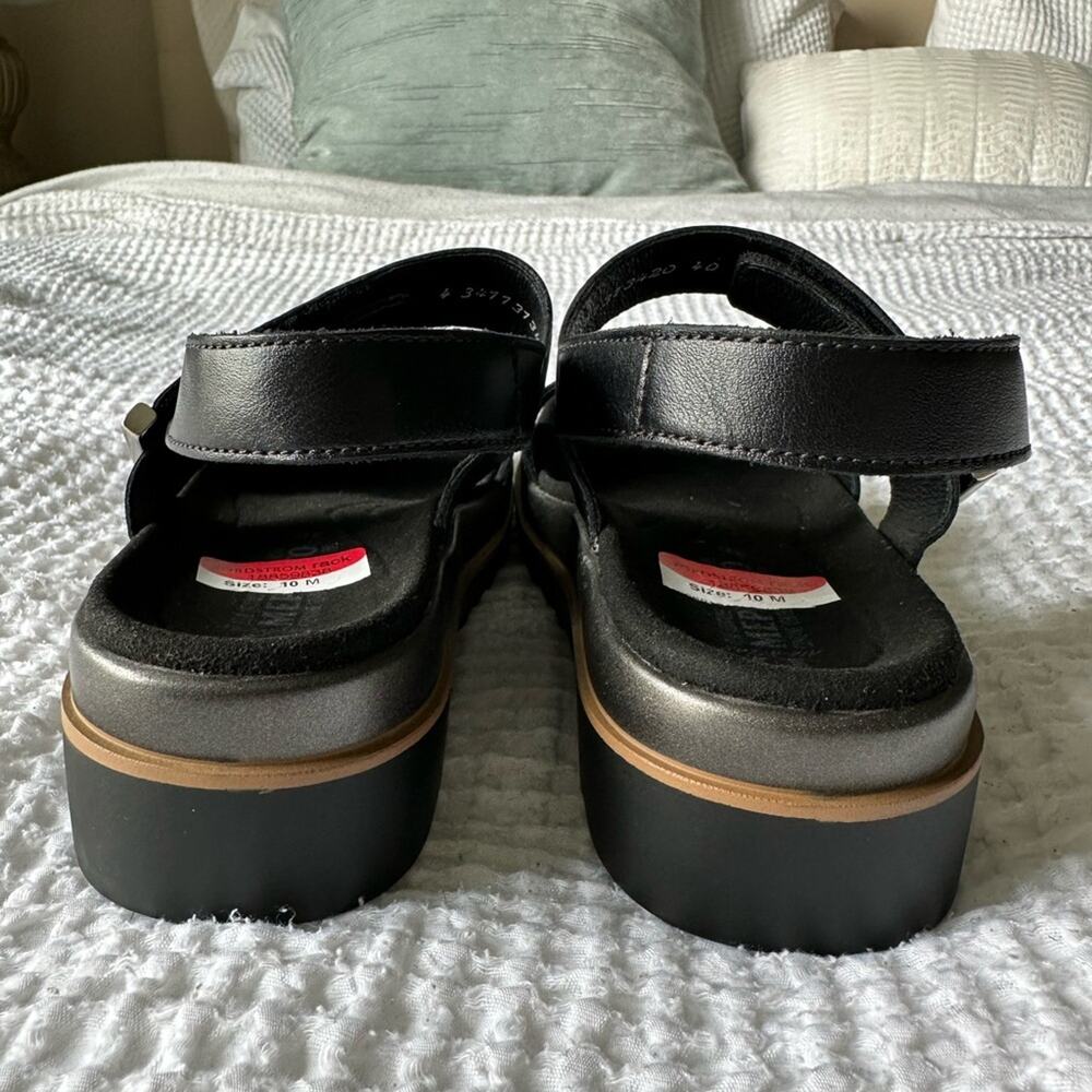 Mephisto Womens Dominica Leather Sandal - Black Leather NEW - Picture 10 of 14